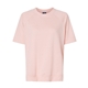 aerial view a cameo pink mv sport - womens french terry short sleeve crewneck pullover, image 1 of 3