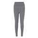 aerial view a ebony heather champion - womens sport soft touch leggings, image 1 of 3