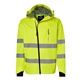 aerial view a lime/ black kishigo - premium black series(r) windbreaker, image 1 of 6