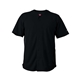 aerial view a black alleson athletic - crush full button baseball jersey, image 1 of 3