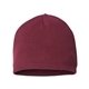 aerial view a burgundy atlantis headwear - sustainable beanie, image 1 of 2