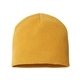 aerial view a mustard yellow atlantis headwear - sustainable beanie, image 1 of 2