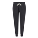 aerial view a black solid j. america - triblend fleece joggers, image 1 of 3