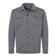 aerial view a charcoal heather j. america - quilted jersey shirt jacket, image 1 of 3