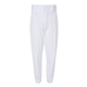 aerial view a white alleson athletic - youth baseball pants, image 1 of 6