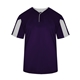 aerial view a purple/ white alleson athletic - youth striker placket, image 1 of 3