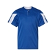 aerial view a royal/ white alleson athletic - youth striker placket, image 1 of 6