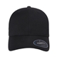 aerial view a black flexfit - nu(r) adjustable cap, image 1 of 3