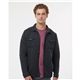 a group of j. america - quilted jersey shirt jacket
