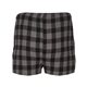 aerial view a charcoal/ black buffalo boxercraft - double brushed flannel boxers, image 2 of 2