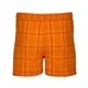 aerial view a orange field day plaid boxercraft - double brushed flannel boxers, image 2 of 2