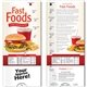 aerial view a as shown pocket slider - fast foods carbs, calories, and fat, image 1 of 3