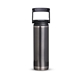 aerial view a charcoal igloo(r) 20 oz double wall vacuum insulated water bottle, image 1 of 11