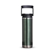 aerial view a green igloo(r) 20 oz double wall vacuum insulated water bottle, image 1 of 11