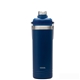 aerial view a navy icool(r) lakewood 24 oz double wall, stainless steel bottle, image 1 of 6