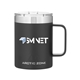 aerial view a black arctic zone titan vacuum insulated thermal tumbler - 14 oz black, image 1 of 8