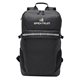 aerial view a black urban peak(r) travel computer backpack w / dry pocket, image 1 of 2