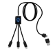 a blue scx innovative design(tm) 5- in -1 eco easy - to - use cable