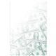 a money memo board 5-1/2 x 8-1/4 w / mag
