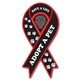 a adopt a pet ribbon car sign magnet