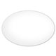 a clear bopp 4 x 6 in oval perm standard label