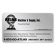 aerial view a silver foil 2 x 3.5 in rect label, image 1 of 2