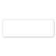 a white bopp 1 x 3 in rectangle perm standard label