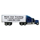 aerial view a custom tractor trailer magnet, image 1 of 2
