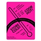 aerial view a pink fluorescent 3 x 4 in rect label, image 1 of 2
