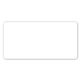a white bopp 2 x 4 in rectangle perm standard label