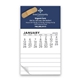 aerial view a custom add - a - pad 12 month calendar, image 1 of 2