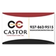 aerial view a custom car sign small rectangle magnet, image 1 of 2