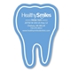 aerial view a custom tooth shaped magnets, image 1 of 2