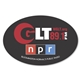 aerial view a custom 4 x 6 in oval perm bumper sticker, image 1 of 2