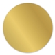 a gold foil 2 inch circle quick label
