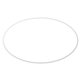a white paper 3 x 5 in oval perm standard label