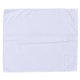 a white terry microfiber rally towel 15 x 18 - full color