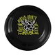 a black polypropylene 9 child safe flyer disc - recycled