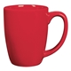 aerial view a red good value(tm) bistro mug color - 12 oz., image 1 of 2