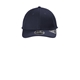 aerial view a deep navy new era(r) performance dash adjustable cap, image 1 of 8