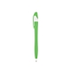 aerial view a green with white trim / black ink dart click ballpoint pen, image 1 of 3