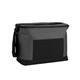 a gray/black sawyer point picnic cooler