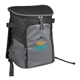 a charcoal/gray the viking collection(r) tarpaulin backpack cooler