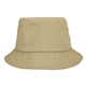 a khaki classic cotton bucket cap