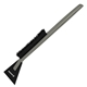 a black blade & gray handle recycled deluxe ice scrapers snowbrush