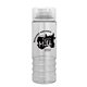 a clear bottle & clear lid admiral - 24 oz tritan(tm) transparent bottle with clear cylinder lid