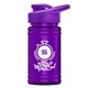aerial view a group of mini 16 oz pete sports bottle with drink thru lid, image 17 of 17