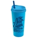 aerial view a group of the roadmaster - 20 oz travel tumbler with auto sip lid straw, image 2 of 17
