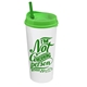 aerial view a group of the roadmaster - 20 oz travel tumbler with auto sip lid straw, image 13 of 17