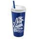 aerial view a group of the roadmaster - 20 oz travel tumbler with auto sip lid straw, image 4 of 17